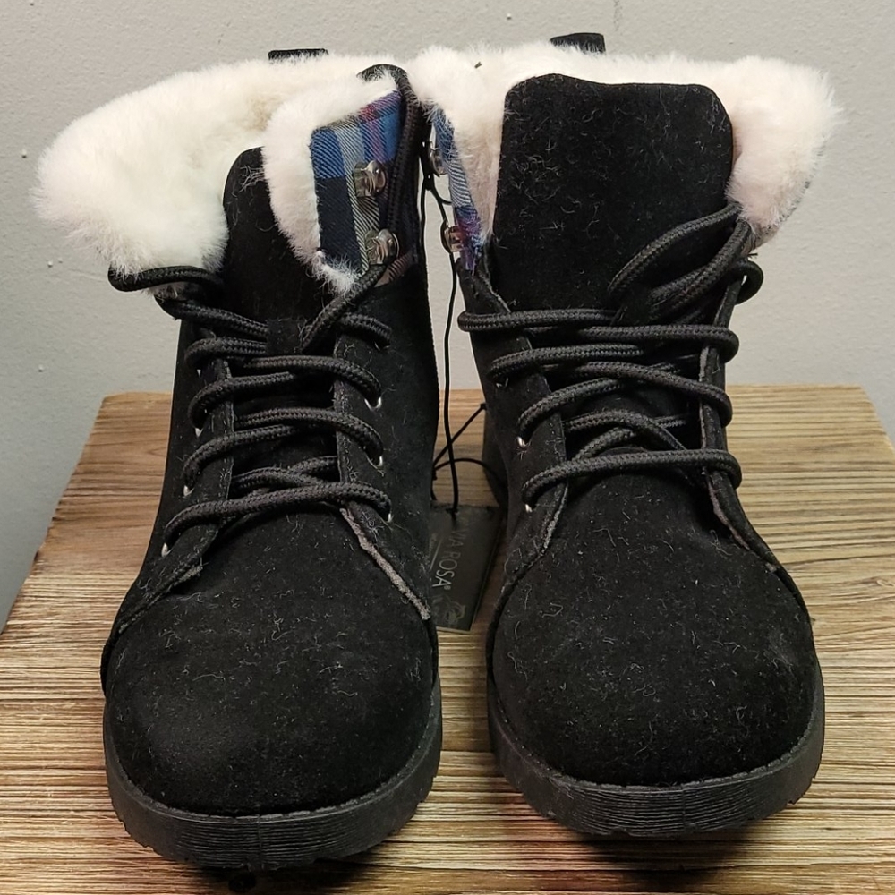 VIA ROSA BLACK WOMEN BOOTS